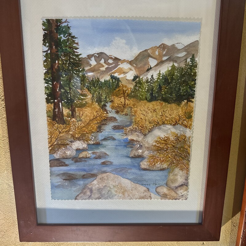 Truckee River by Local Artist Peggy Herrick

Size: 13 X 16