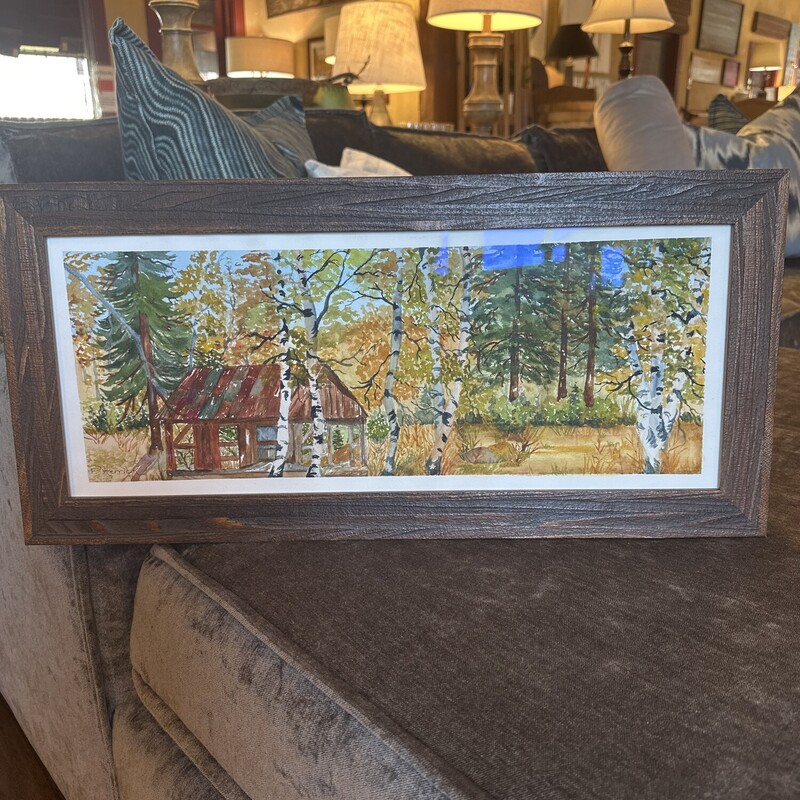 The Shack On Hwy 267 by Local Artist Peggy Herrick

Size: 24 X 12