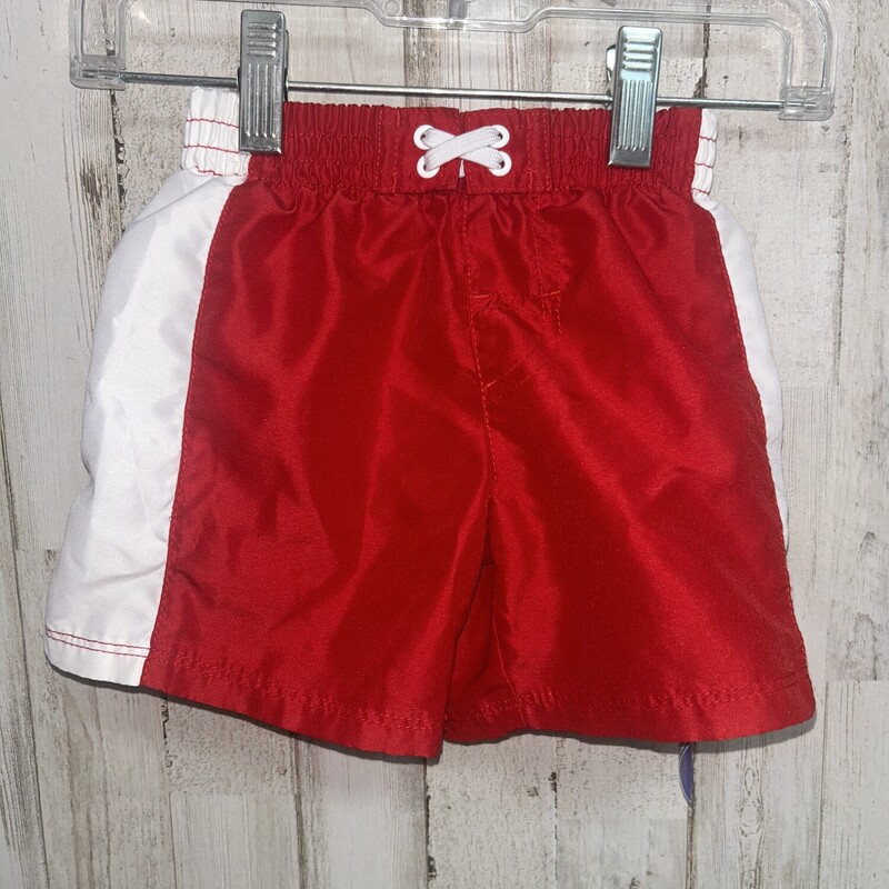 6/9M Red Swim Shorts