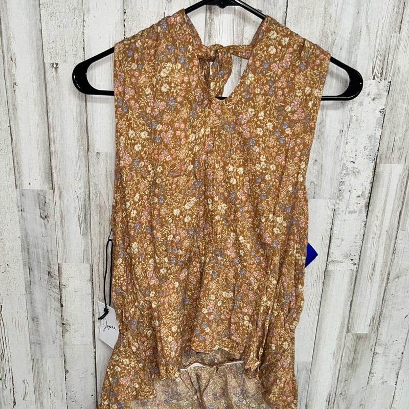 NEW XL Yellow Floral Tank