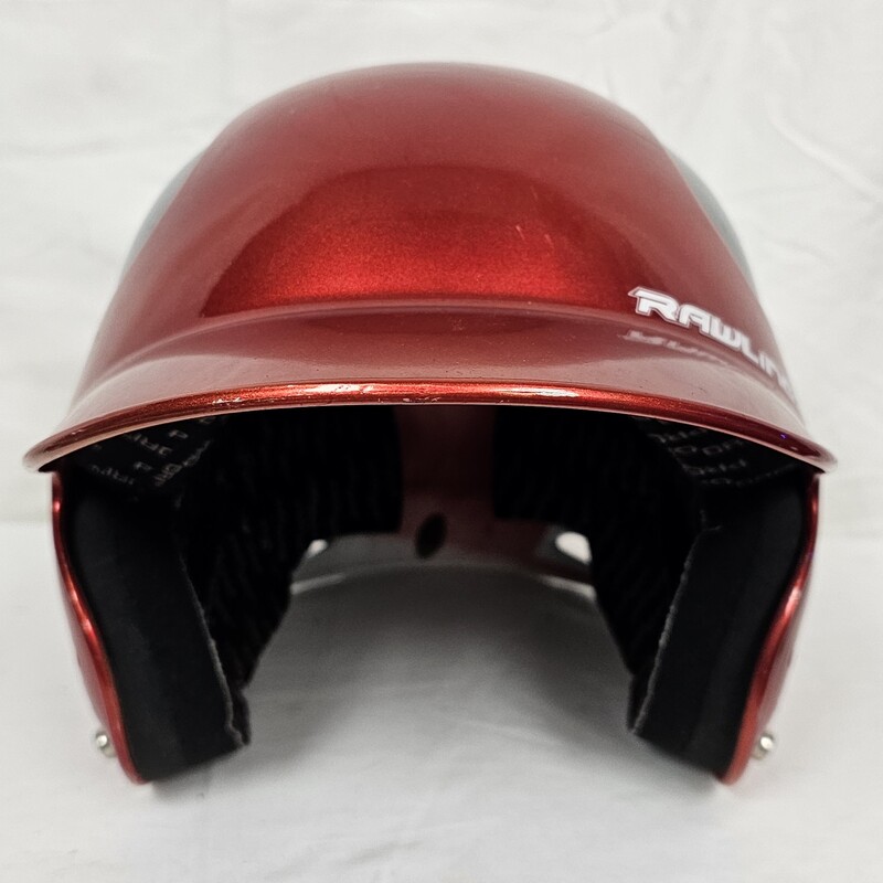 Rawlings VLP Batting Helmet, Metallic Orange & Silver, Size: 6.5-7.5, pre-owned in great shape