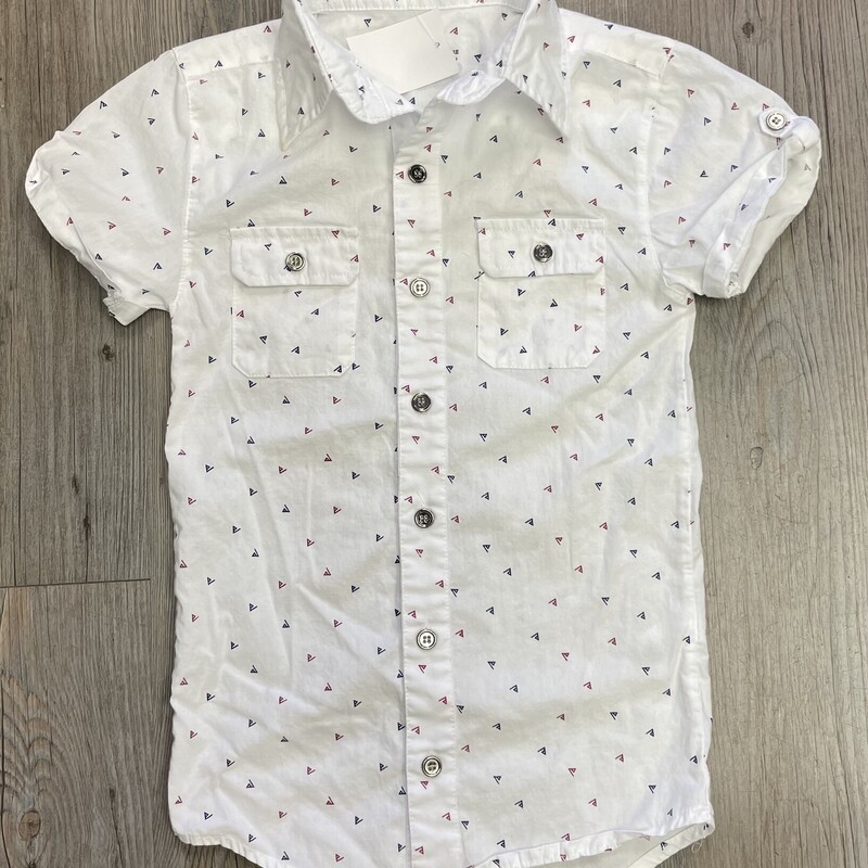 Littliest Prince Couture, White, Size: 6Y