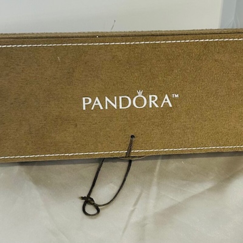 Pandora 3 Tier Suede Jewelry Box
Tan, Size: 10x2H