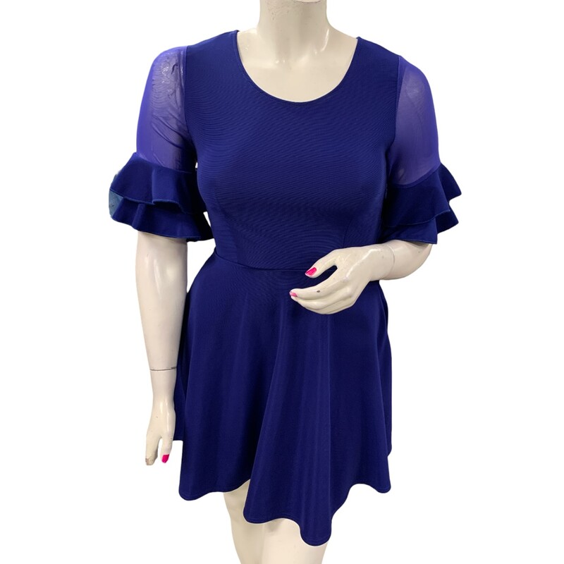 SKY Dress, Royalblu, Size: L