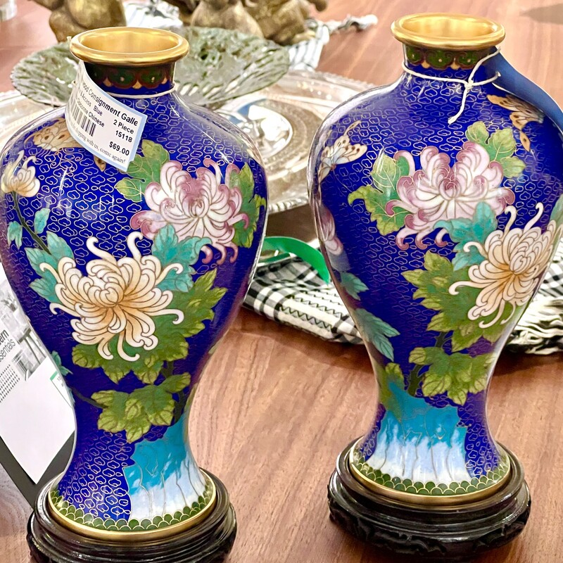 Vase Cloisonne Chinese