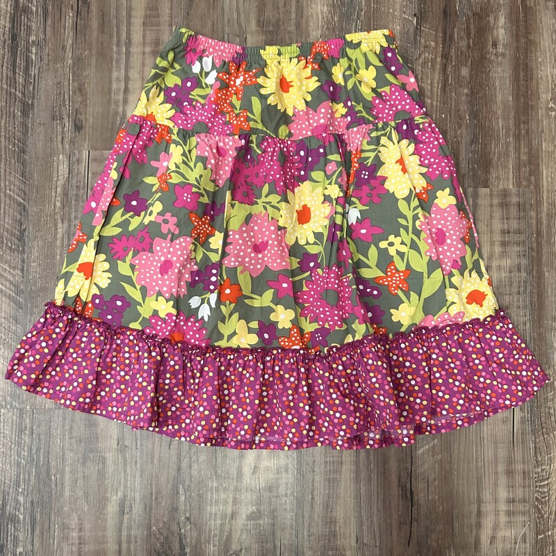 Hanna A Cotton Tier Skirt