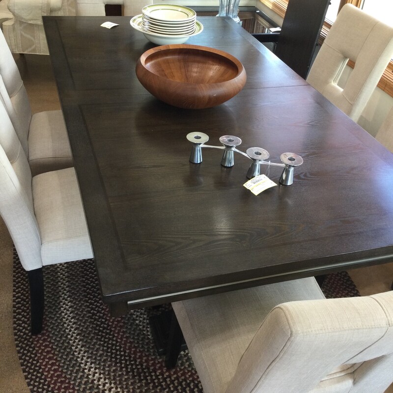 Dining Table/Leaf/6 Ch, Wood, Size: 78w x 42d x 30h   B4217