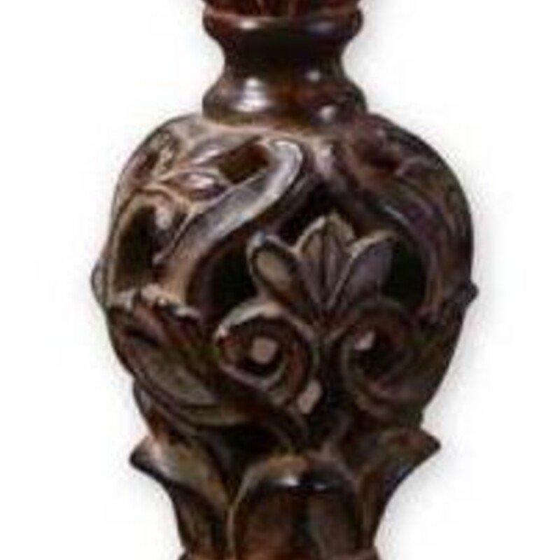 Uttermost Rosina Walnut Candlestick
Brown
Size: 5.5x16H