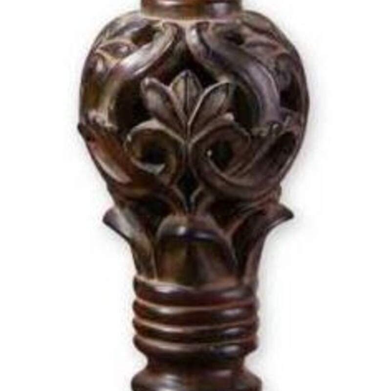 Uttermost Rosina Walnut Candlestick
Brown
Size: 5.5x18.5H