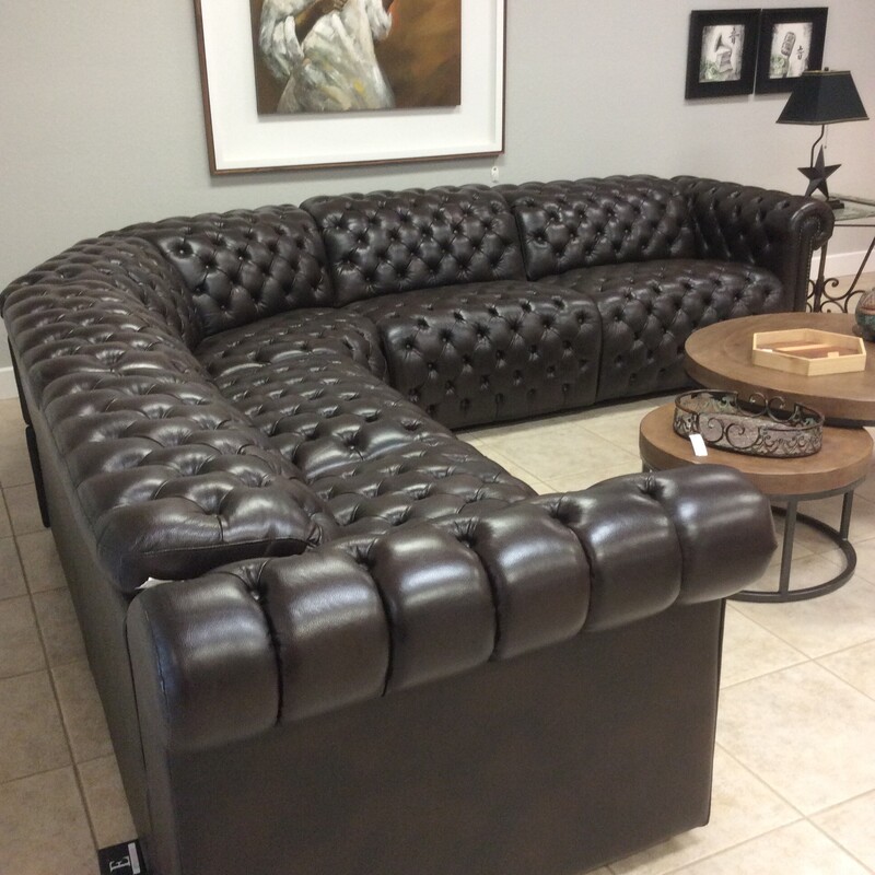 Button-Tufted Sectional