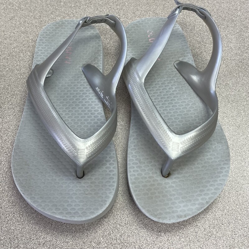 Old Navy Flip Flop, Grey, Size: 8T