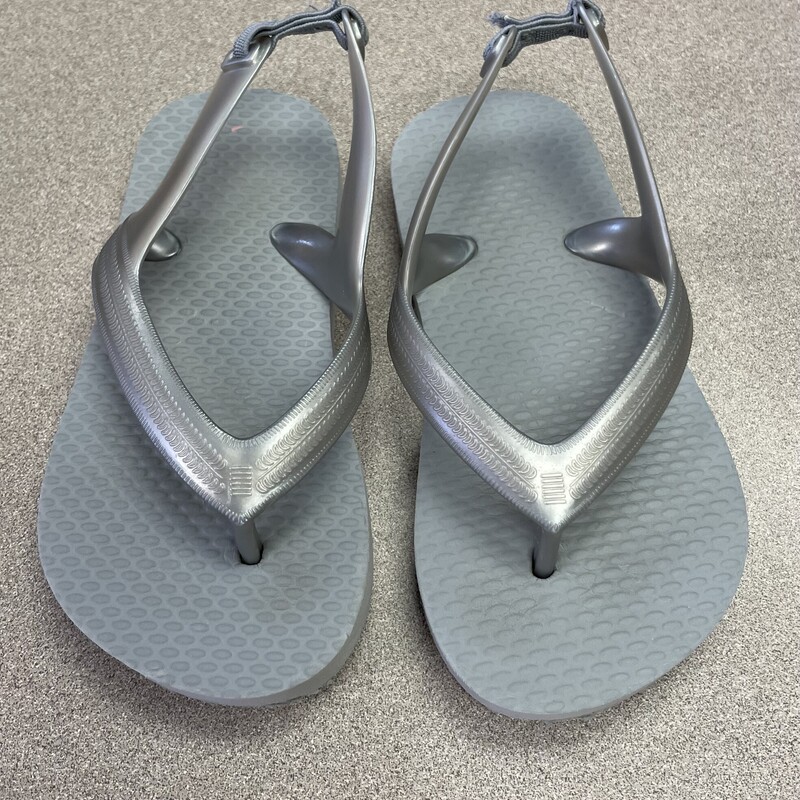 Old Navy Flip Flop,Grey, Size: 7T