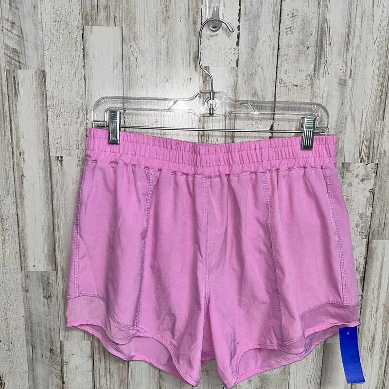 L Pink Athletic Shorts