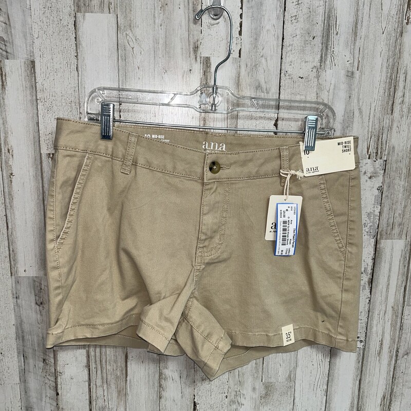 NEW Sz10 Khaki Shorts, Khaki, Size: Ladies L