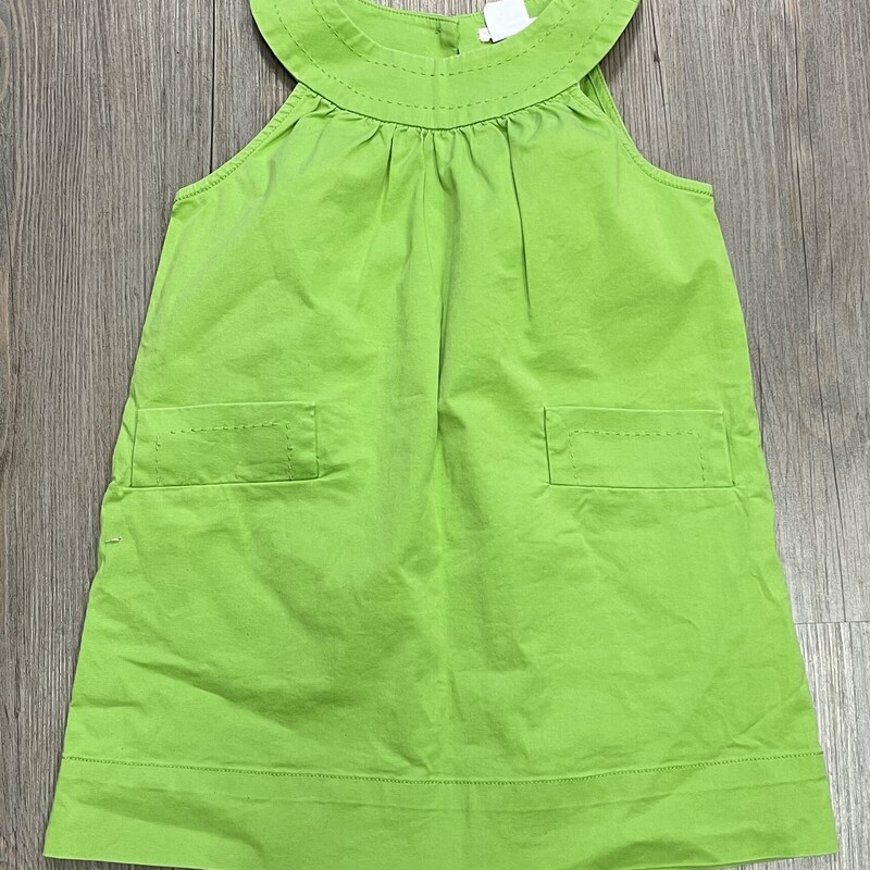 Crewcuts Dress, Lime, Size: 2Y