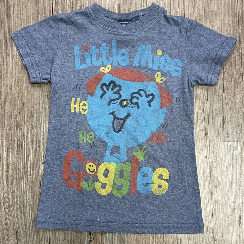 Little Miss Giggles, Blue, Size: 4Y