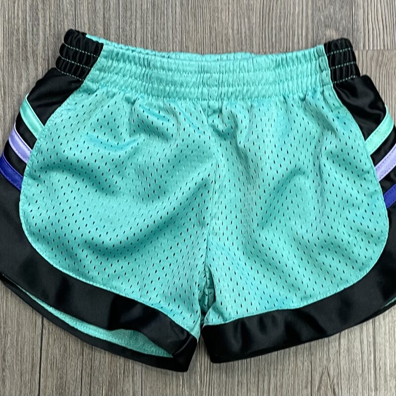 Adidas Active Shorts, Green, Size: 4Y