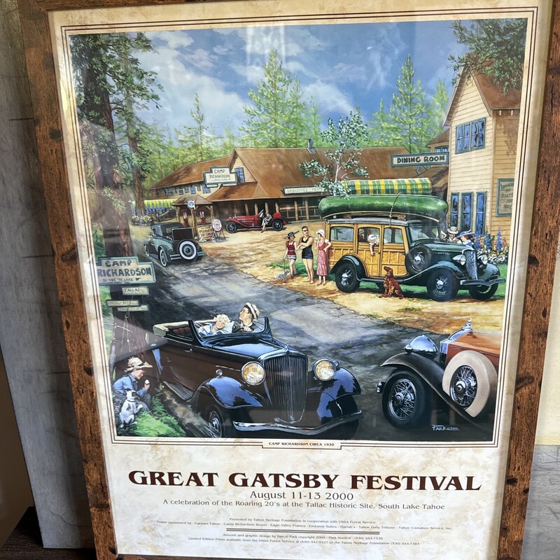 Framed Great Gatsby
C..2000
Size: 20 X 25