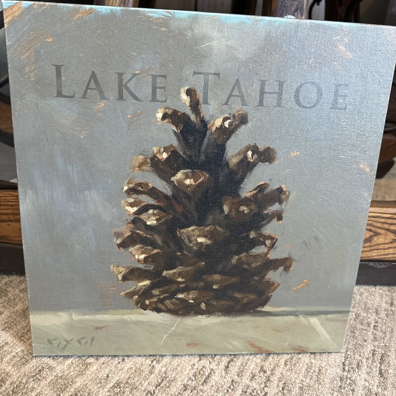 Lake Tahoe Pinecone Print

Size: 14 X 14