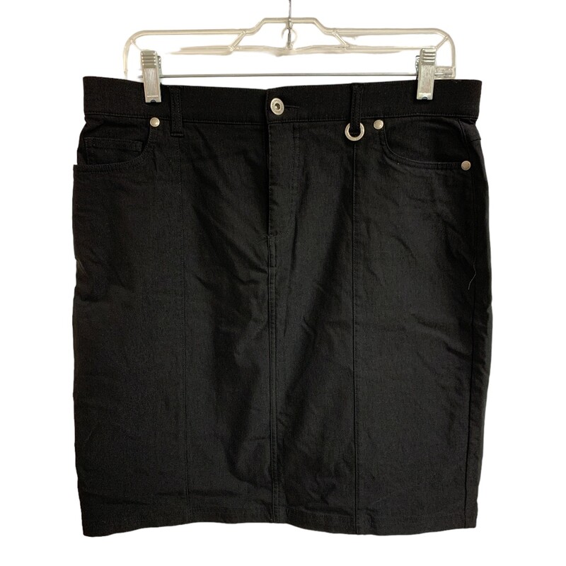 Simon Chang S12 Skirt, Black, Size: L