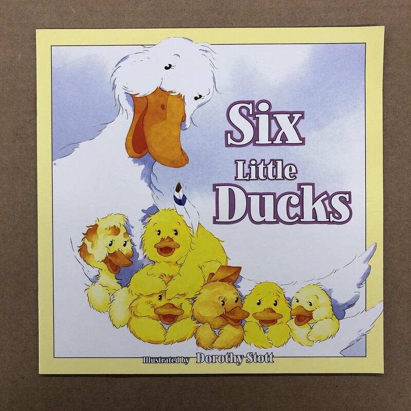 Six Little Ducks, Size: Back, Item: Paper