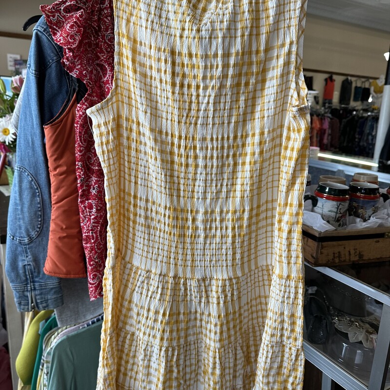 New With Original Tags:   Max Studio Dress, Yllw/Wht, Size: S<br />
All sales are final.<br />
Pick up within 7 days of purchase  or have it shipped.