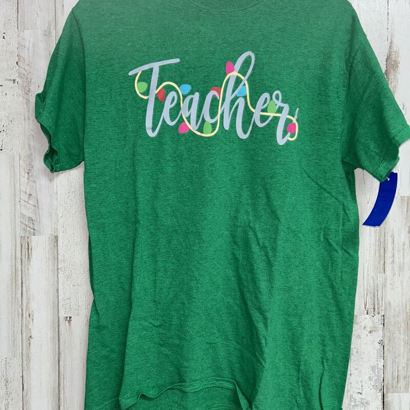 M Green Teacher Tee