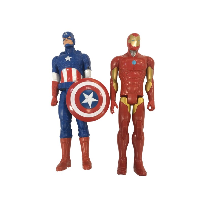 2pc Captain America/Iron