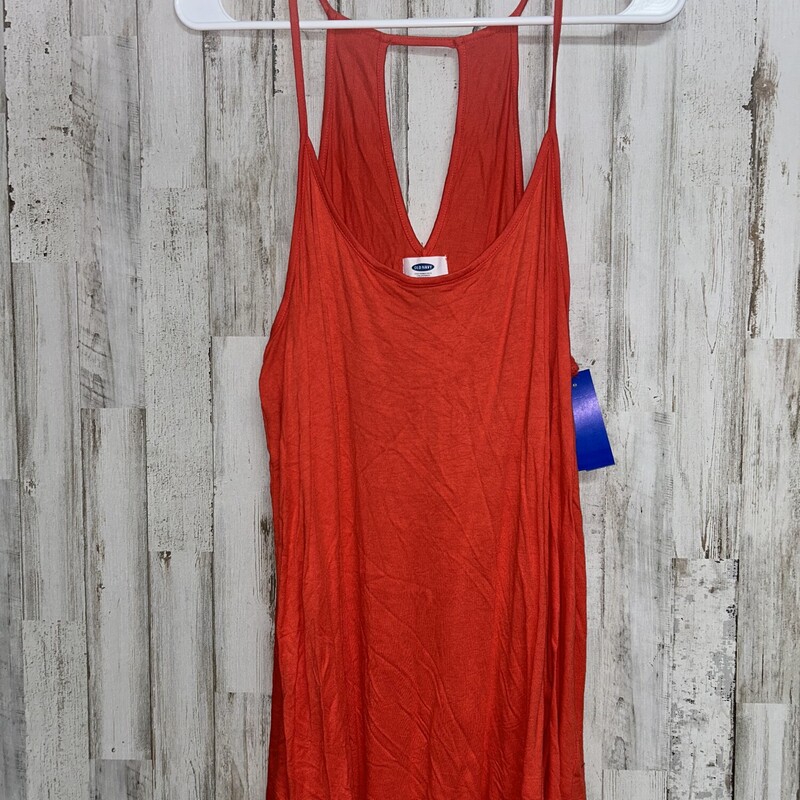 XL Red Keyhole Back Tank, Red, Size: Ladies Xl