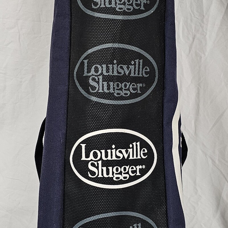 Louisville Slugger Baseball Bat Tote, Black & Blue, Size: 36in., Pre-owned