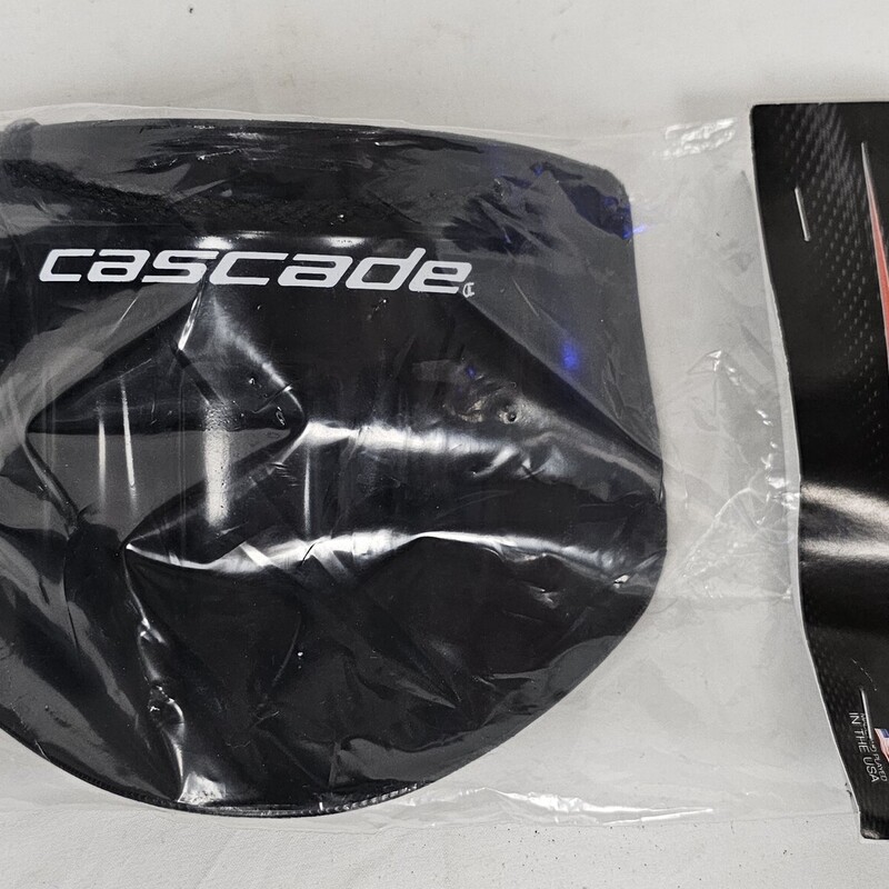 Cascade Lacrosse Goalie Throat Protector, Hanging String Style, Size: One Size,  Versatile to fit any helmet. New in package.