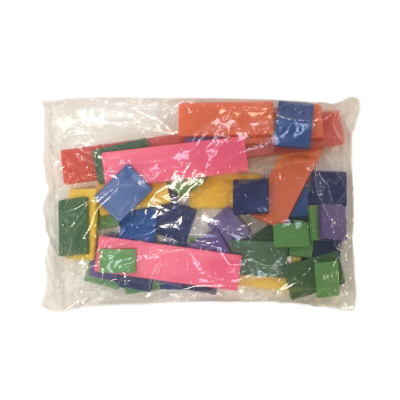 Colored Math Tiles NWT