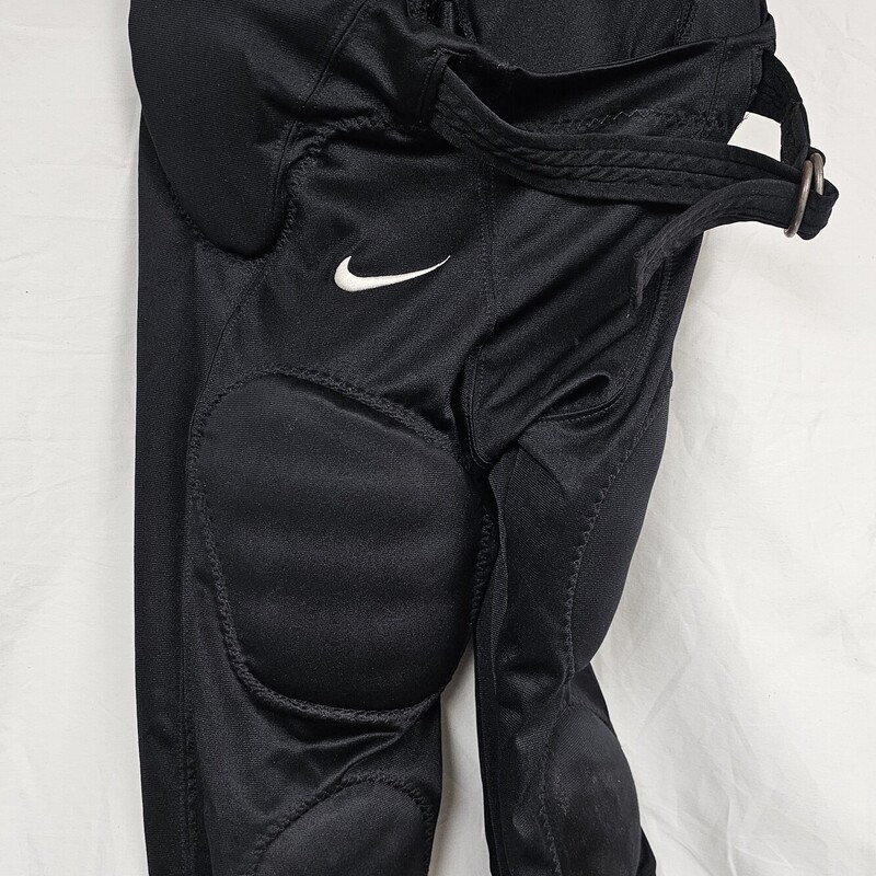 Nike Team Integrated Black Football Pants, Size: Youth M, pre-owned