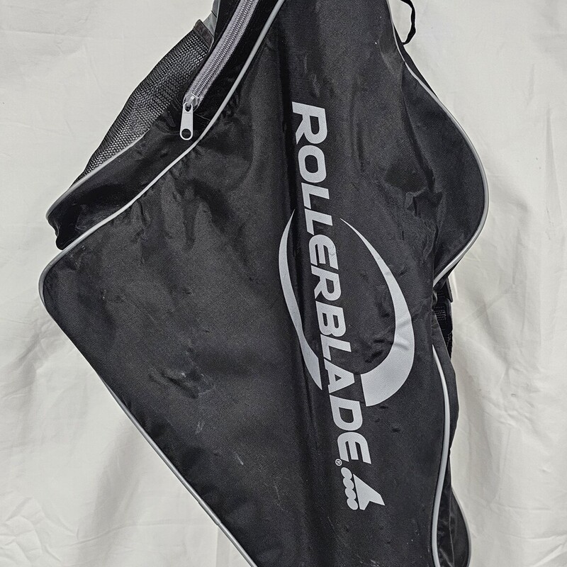 Rollerblade Skate Bag, Black, Carry, holds 1 pair of inline skates, pre-owned