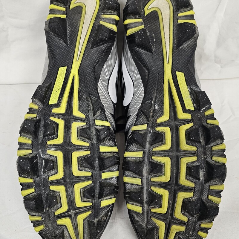 Nike Alpha Menace Shark Football Cleats, Mens Size: 11, pre-owned