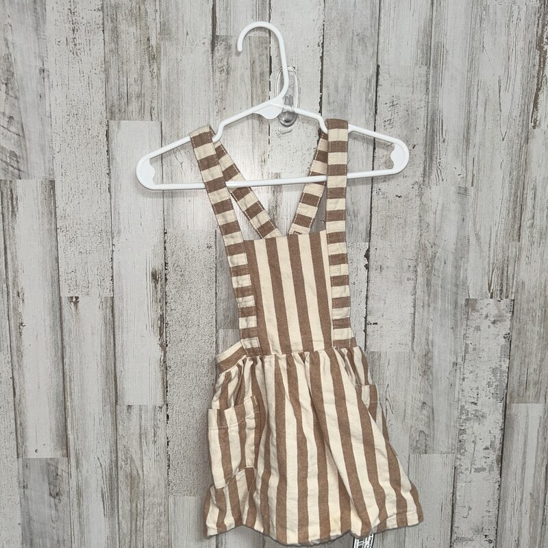 18M Tan Stripe Dress, Tan, Size: Girl 18-24