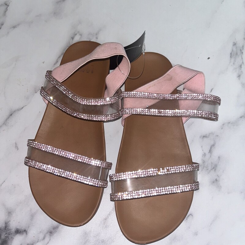 Y3 Pink Rhinestone Sandal