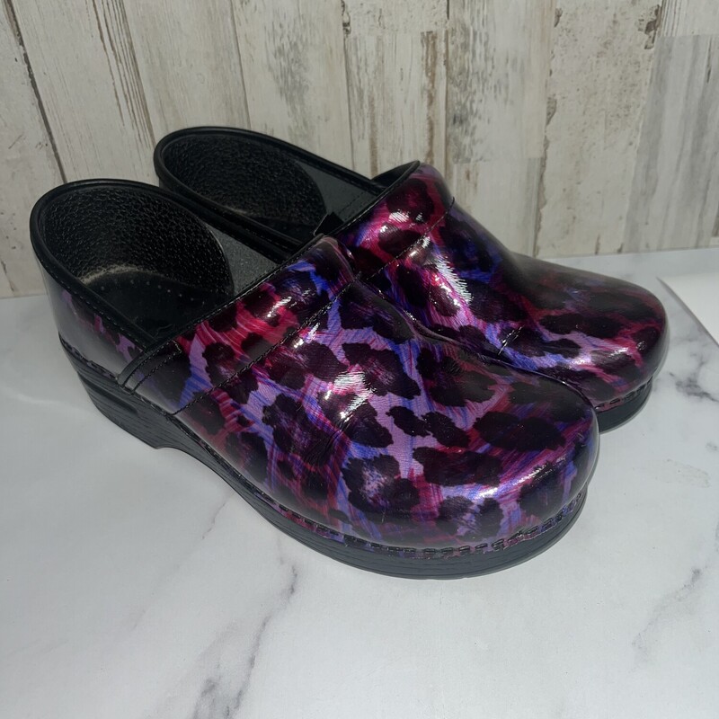 A9.5 Purple Leopard Shoes