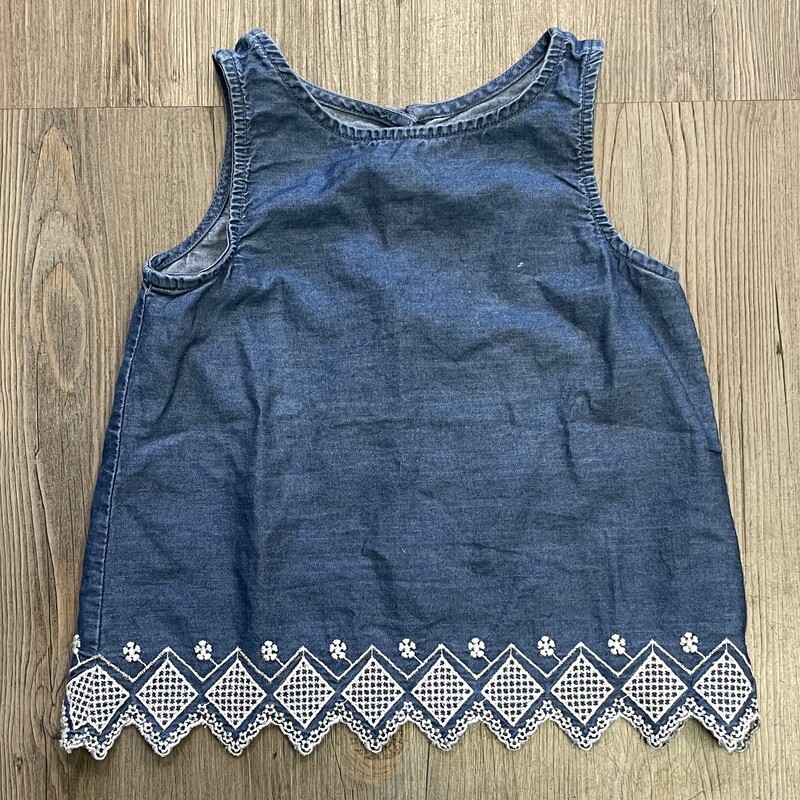 Old Navy Tank Top, Blue, Size: 3Y