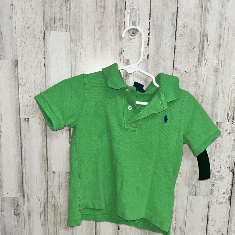24M Green Logo Polo, Green, Size: Boy 12-24m