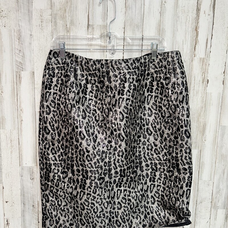 14 Shimmer Cheetah Skirt