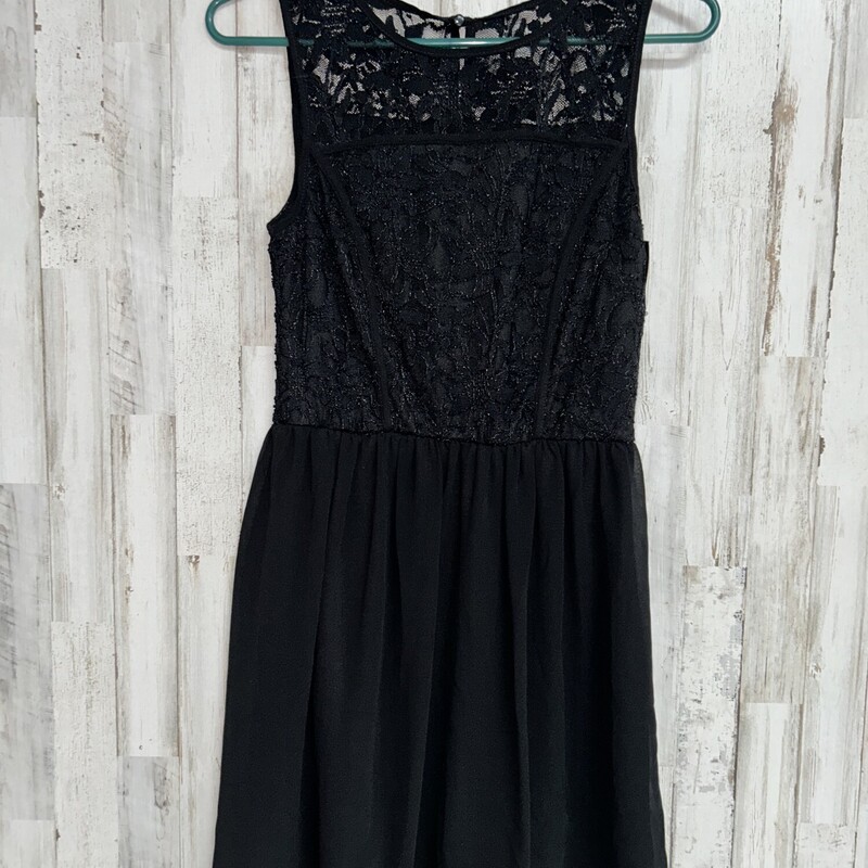 M Black Lace Dress