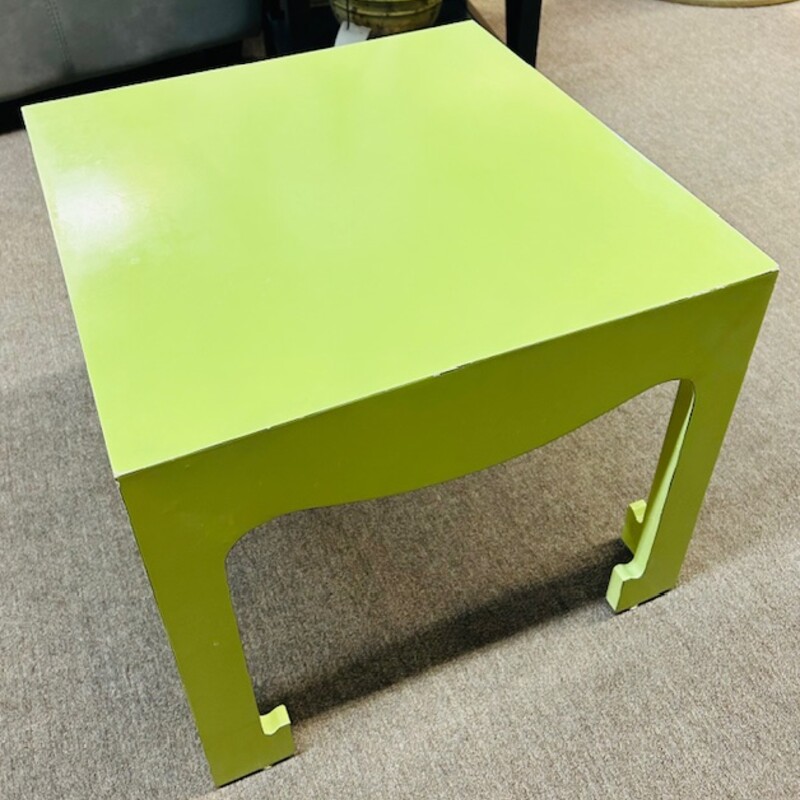 Modular Parsons Wood Accent Table
Lime Green Size: 20 x 20 x 17H
As Is - light surface blemishes