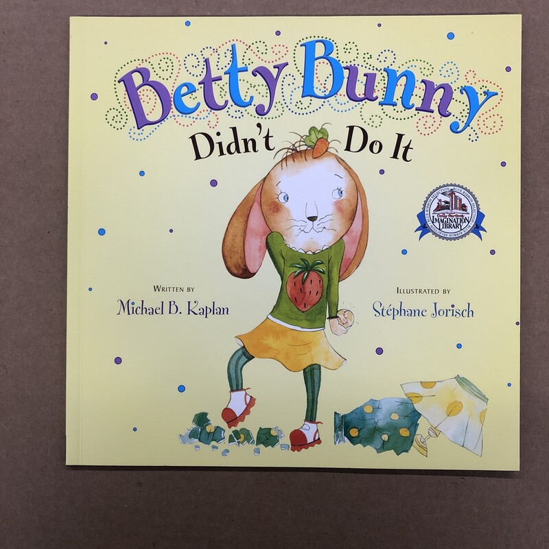 Betty Bunny, Size: Back, Item: Paper