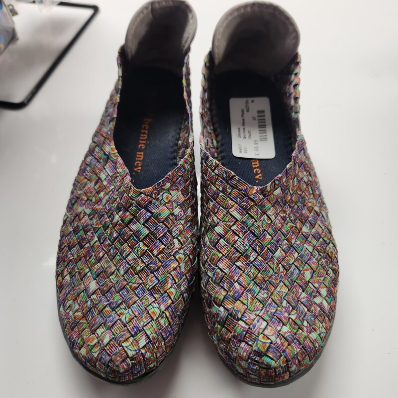 Bernie Mew Flats, Multi, Size: 37