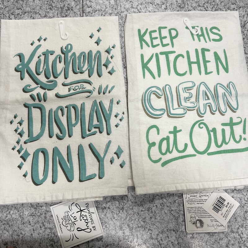 Keep Kitchen Clean Set Of