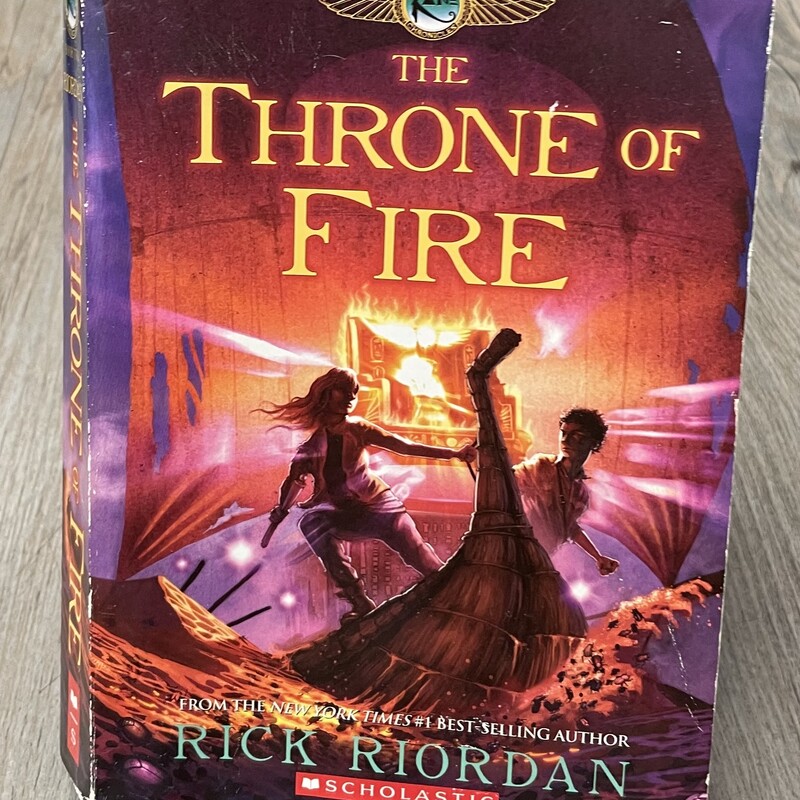 The Throne Of Fire, Multi, Size: Paperback