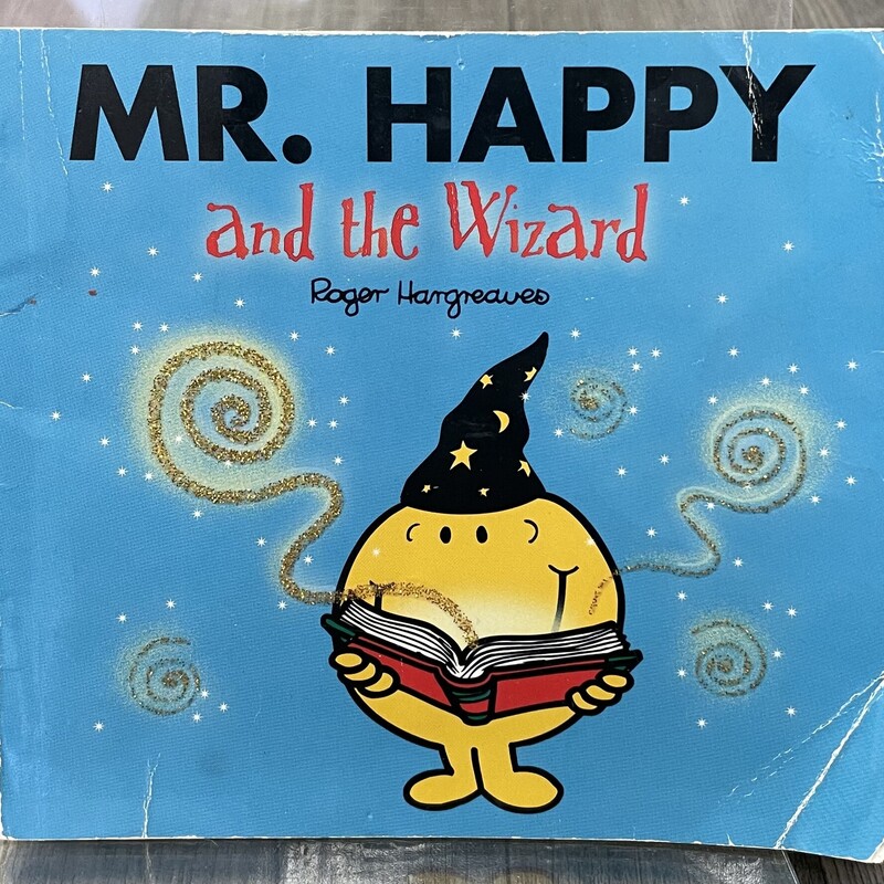 Mr Happy, Blue, Size: Paperback