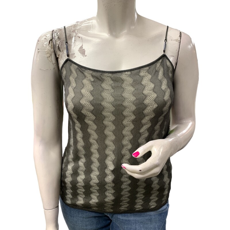 Escada Formal Top S42, Grey, Size: L