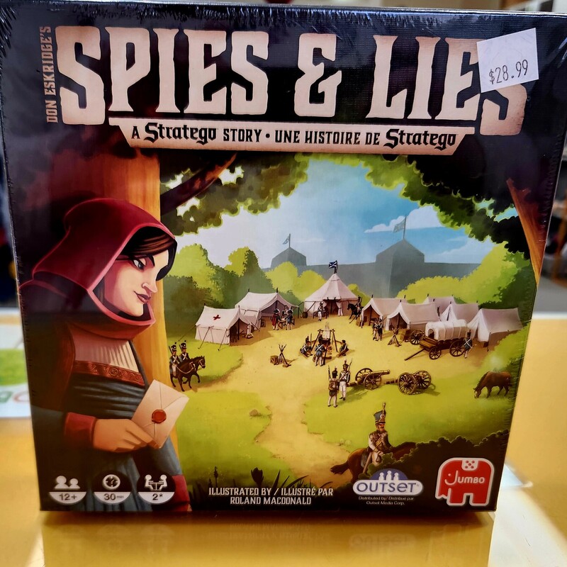 Stratego Spies & Lies, 12+, Size: Game